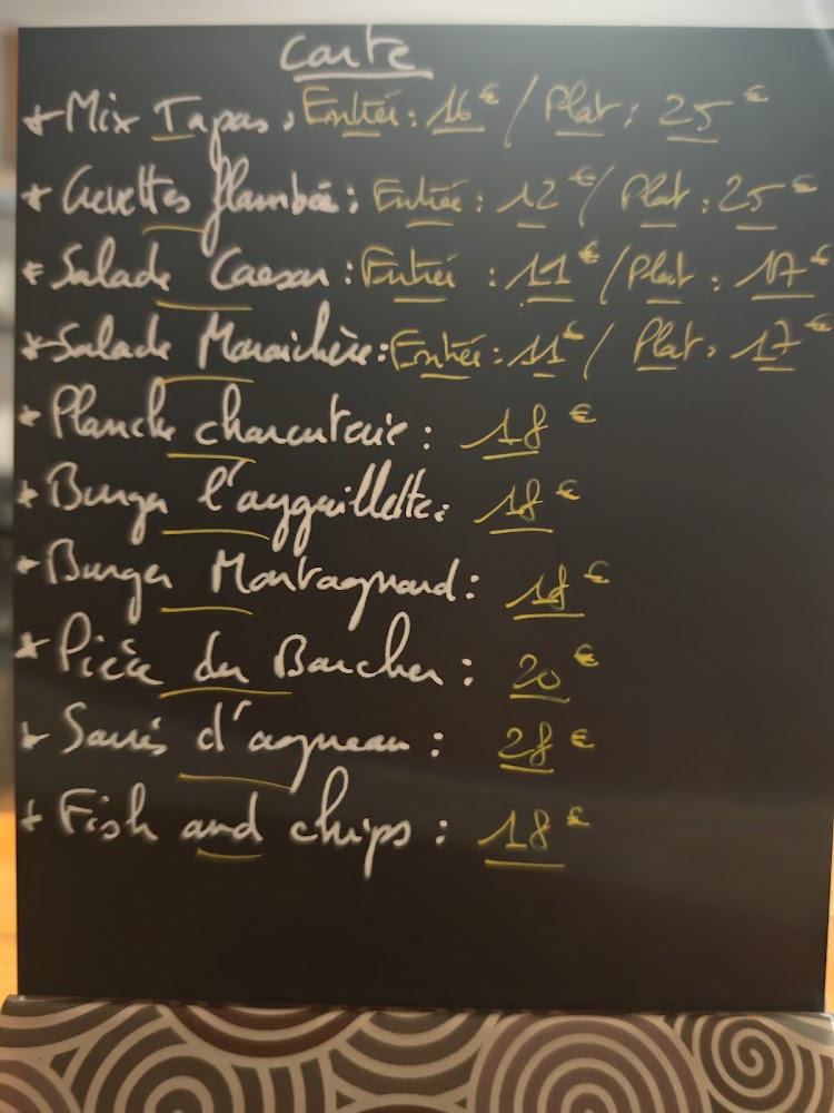 Restaurant l'Ayguillette - Menu Image 2